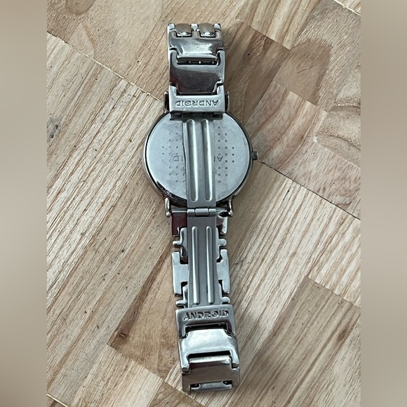 Android U.S.A. Watch RARE Blue Dial Stainless Steel Bracelet, Hands, Case - Picture 10 of 13